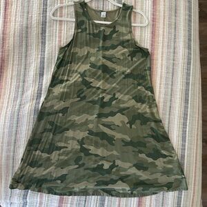 Camo Sleeveless Dress